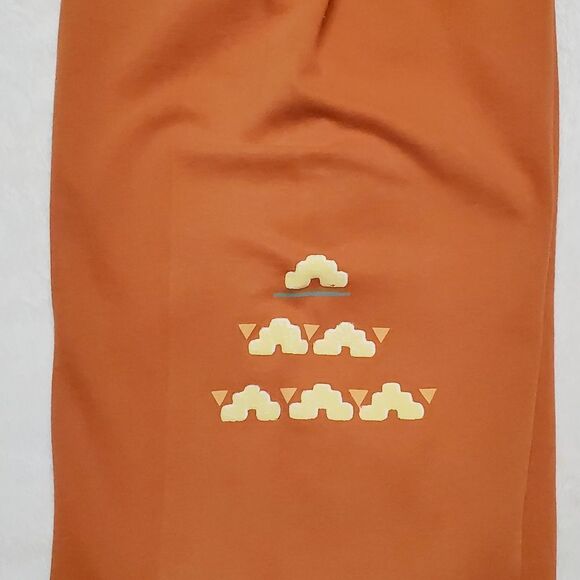 RARE Vintage 1980s Tennessee River Orange Adobe High Rise Joggers Sweatpants XL - Picture 6 of 12